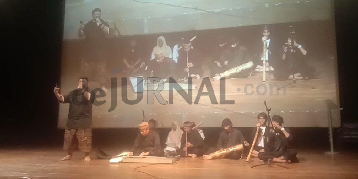 Penampilan Kacapi Suling dan Karinding Binaan DKKG di Harlah Lesbumi PBNU, Bius Hadirin