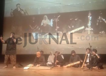 Penampilan Kacapi Suling dan Karinding Binaan DKKG di Harlah Lesbumi PBNU, Bius Hadirin