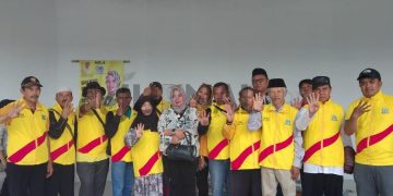 DPD Partai Golkar Bersama Keluarga Besar Legislator Dapil VI Kabupaten Bandung Hj Evi Riyanti S.Ip Potong Hewan Qurban