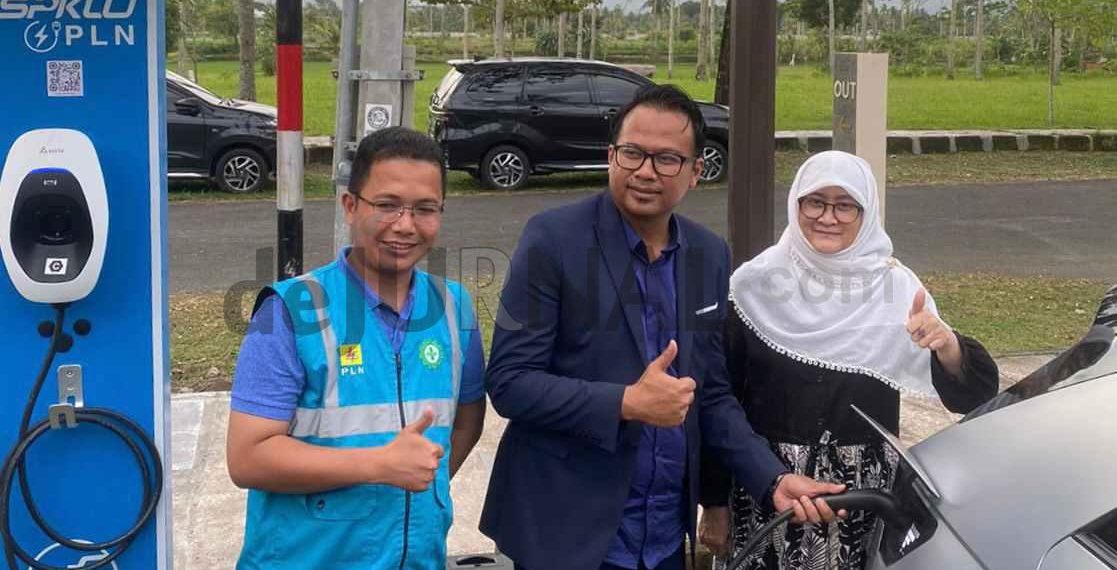 Dukung Green Tourism PLN Hadirkan SPKLU Pertama di Kawasan Wisata Pangandaran