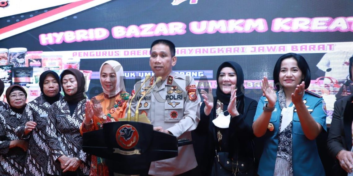 218 UMKM Bhayangkari Jabar Ikut ‘Hybrid Bazar UMKM Kreatif’