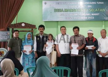 95 KPM Warga Marsel Terima BLT Kades Marsel : Yakin Tepat Sasaran