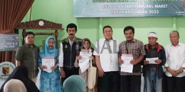 95 KPM Warga Marsel Terima BLT Kades Marsel : Yakin Tepat Sasaran