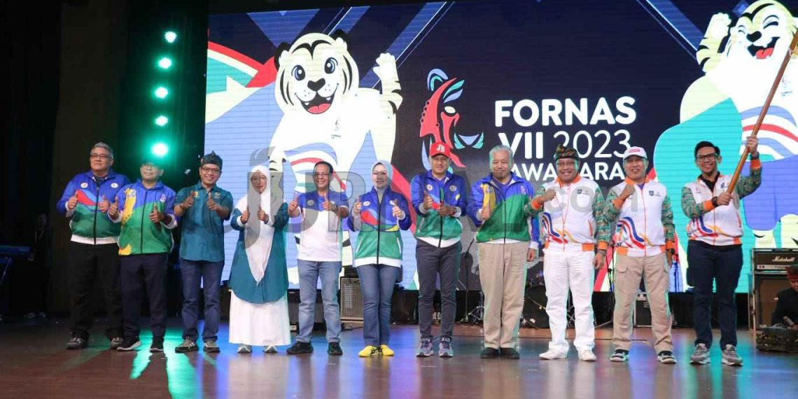 Peroleh 443 Medali Jabar Juara Umum Fornas VII 2023, Kabupaten Bandung Sumbang 14 Medali