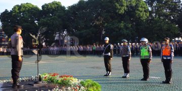 Kapolda Jabar Pimpin Gelar Pasukan Ops Patuh Lodaya Tahun 2023 di Mapolda Jabar