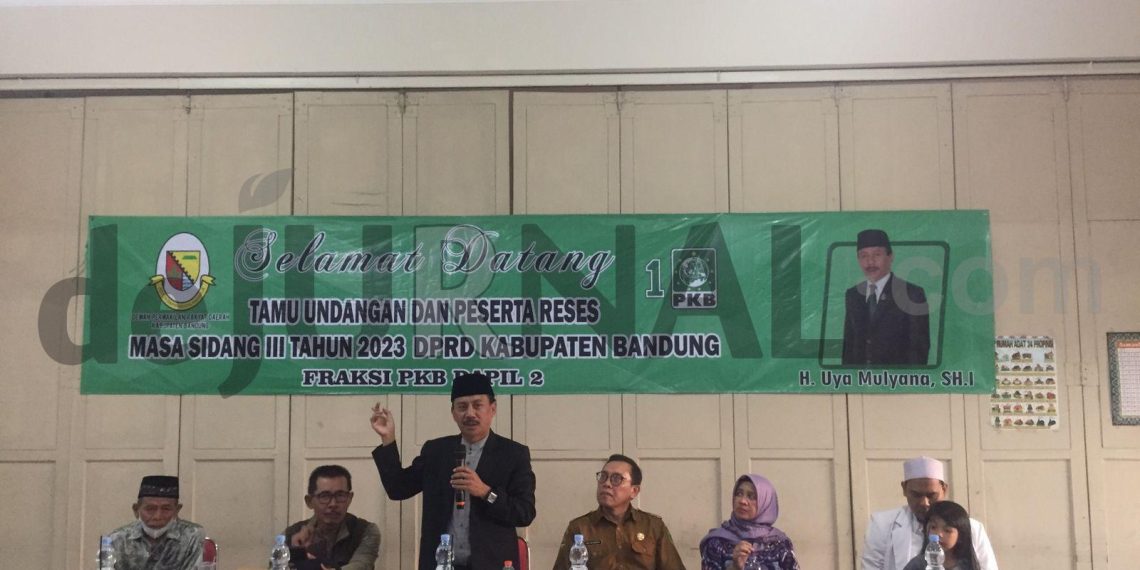 Reses di Margaasih Legislator Fraksi PKB H. Uya Mulyana Sampaikan 3 Program Prioritas Bupati Bandung