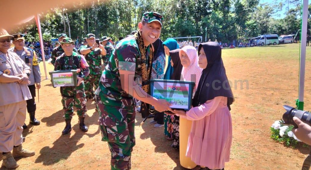 Dandim 0622 Kabupaten Sukabumi Pimpin Upacara Pembukaan TMMD 117 Tahun 2023