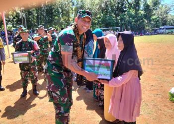 Dandim 0622 Kabupaten Sukabumi Pimpin Upacara Pembukaan TMMD 117 Tahun 2023