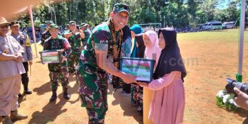 Dandim 0622 Kabupaten Sukabumi Pimpin Upacara Pembukaan TMMD 117 Tahun 2023