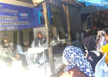 Reses di Margahayu Legislator Demokrat H. Agus Jaenudin Perjuangkan Aapirasi Warga Blok Rangsel Marteng