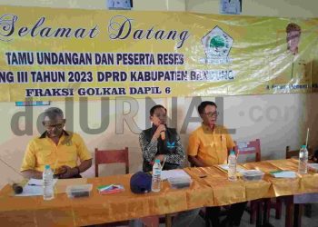 Antusias Warga Pacet Hadiri Reses Legislator Fraksi Golkar Dapil VI Kabupaten Bandung H. Firman B Sumantri MBA