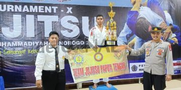 Atlet Kopasgat Raih Medali Emas Kejuaraan Nasional Ju-jitsu Piala Menpora RI