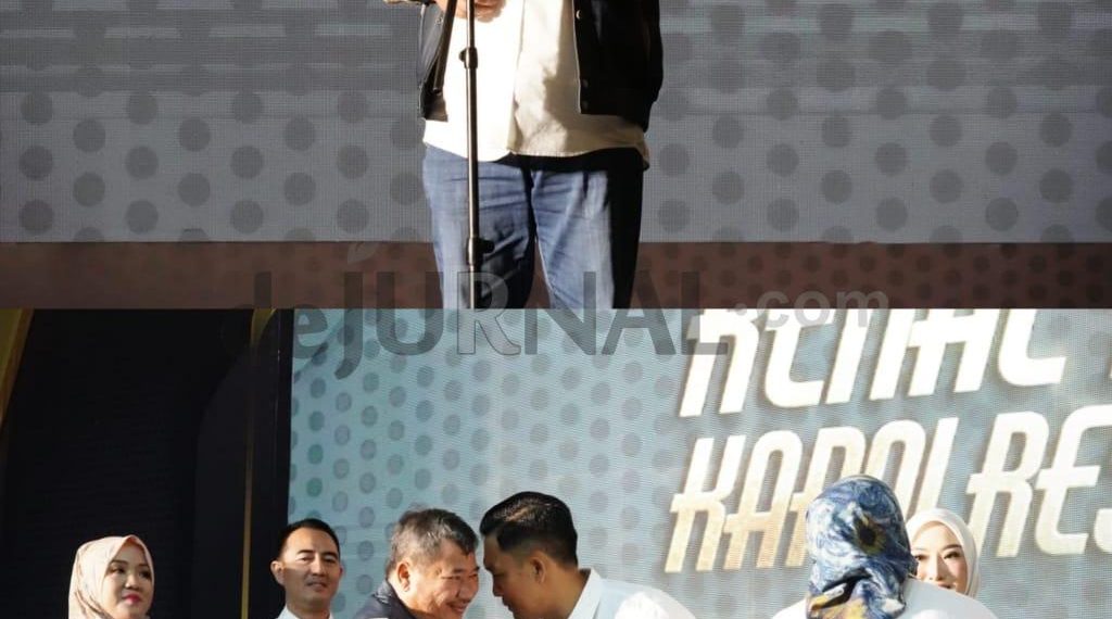 Lepas Sambut Kapolres Garut Di Hadiri Bupati dan Wakil Bupati Garut