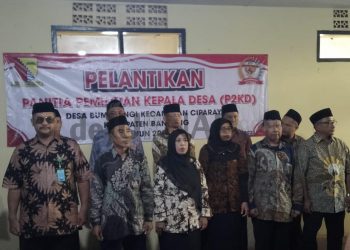 Panitia Pemilihan Kepala Desa Bumiwangi Resmi Dilantik
