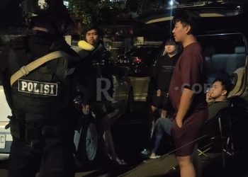 Sat Brimob Polda Jabar Himbau Warga Untuk Berhati – Hati Terhadap Kejahatan Geng Motor