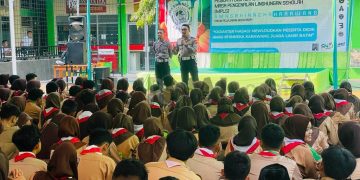 Police Goes to School Saat MPLS Dalam Ops Patuh Lodaya 2023