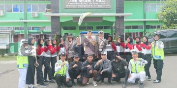 Polisi Blusukan Ke Sekolah, Sampaikan Imbauan Kamtibmas