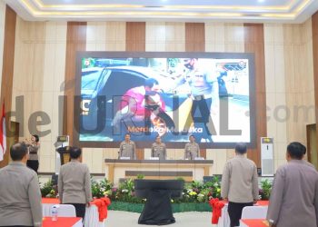 Polda Lampung Laksanakan Gelar Operasi TW II 2023, Tekan Angka Kriminalitas