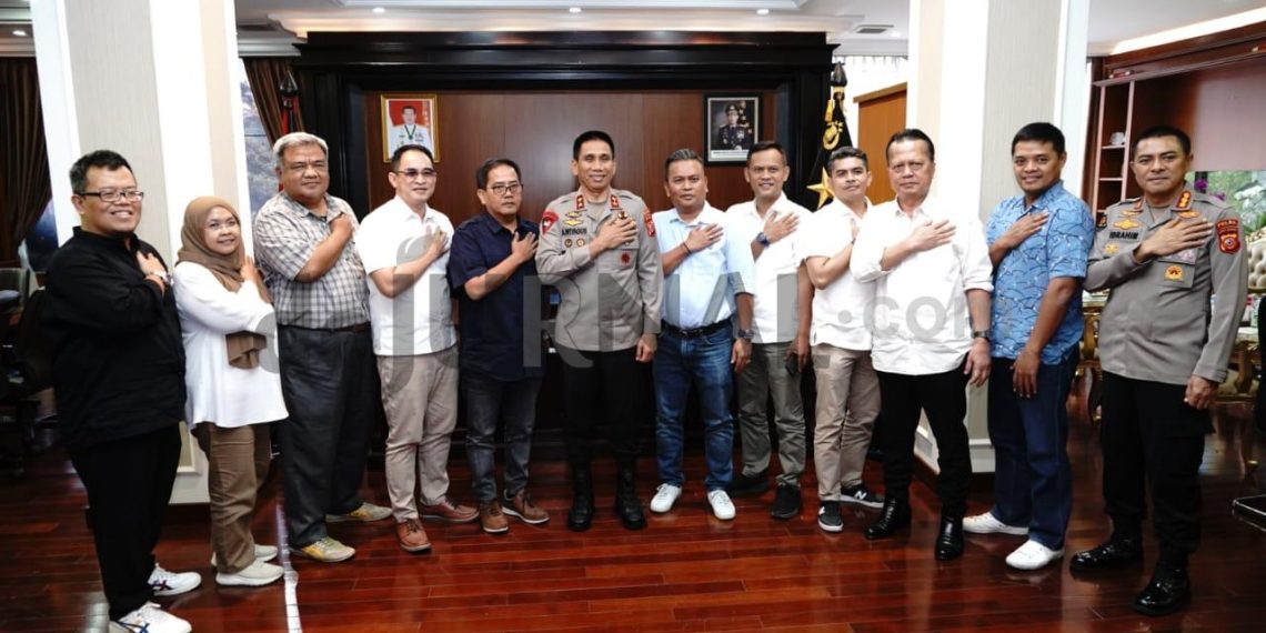 Kapolda Jabar Audiensi Dengan Persatuan Wartawan Indonesia