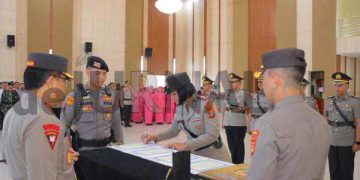 Polda Lampung Laksanakan Sertijab Kapolres dan Jajaran