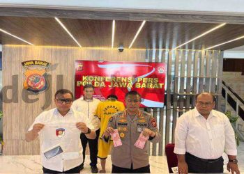 Polda Jabar Ungkap Tindak Pidana Penipuan Online