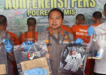 Pengedar Ratusan Butir Hexymer di Ringkus Polisi
