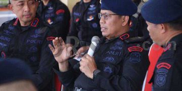 Danpas Pelopor Korps Brimob Polri Brigjen. Pol. Drs. Waris Agono, M.Si. Kunjungi Satuan Brimob Polda Jabar