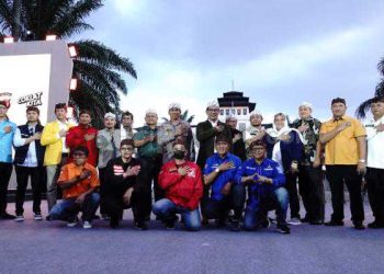 Napak Jagat Pasundan Bhayangkara Ngajaga Lembur dan Deklarasi Pemilu Damai Tahun 2024 Provinsi Jawa Barat