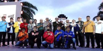 Napak Jagat Pasundan Bhayangkara Ngajaga Lembur dan Deklarasi Pemilu Damai Tahun 2024 Provinsi Jawa Barat