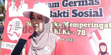 Dinas Kesehatan Kabupaten Garut Gelar Acara Germas Dalam Rangka Hari HUT RI Ke 78 Tahun 2023