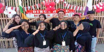 Wujud Cinta Tanah Air, Warga RW 12 Kampung Pataruman Gelar Upacara Bendera HUT RI ke 78