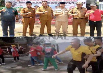Forkopimcam Ciparay Gebyar Gelar Lomba Lintas Antar Sektor Penutupan Panitia PHBN HUT RI Ke 78