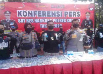 Pengedar Obat Sediaan Farmasi Tanpa Izin Edar Dibabad Habis Satnarkoba Polres Subang