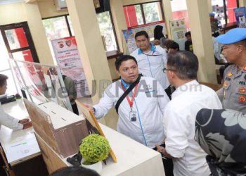 Ombudsman RI Lakukan Penilaian Pelayanan Publik Di Polres Purwakarta