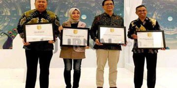 Empat Perangkat Daerah Pemkab Bandung Terima Penghargaan