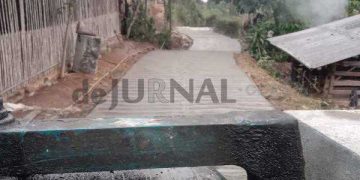 Pembangunan Rabat Beton Desa Gunungmalang Direalisasikan Tahap III