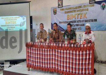Desa Pangkalan Gelar Bimtek Peningkatan Kapasitas RT dan RW