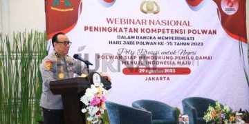 As SDM Ingatkan Pentingnya Peran Polwan Dalam Mengawal Pemilu Damai 2024