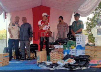 Gebyar Sambut HUT RI ke 78 Kecamatan Cibiuk Dihadiri Ketua Fraksi dan Caleg Golkar Dapil 2 Garut