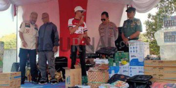 Gebyar Sambut HUT RI ke 78 Kecamatan Cibiuk Dihadiri Ketua Fraksi dan Caleg Golkar Dapil 2 Garut