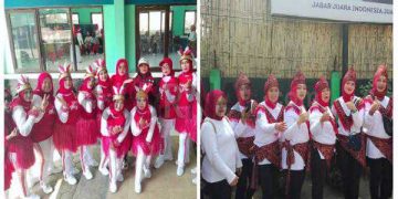 Gebyar HUT RI Ke 78 Warga Pacet Antusias Ikuti Lomba Senam Bedas
