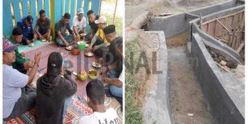 Warga Desa Taman Sari Ikut Andil Gotong Royong Realisasikan Program Pembangunan Irigasi