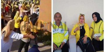 Anggota DPRD Kabupaten Bandung Fraksi Golkar, Hj Evi Riyanti Gelar Gebyar Senam Sehat Sugih Adiluhung