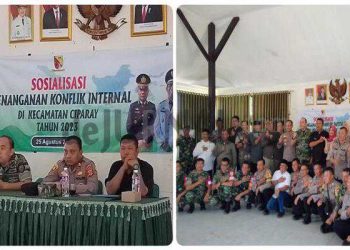 Forkopimcam Ciparay : Perlu Langkah Cepat dan Tepat Dalam Penanganan Konflik Internal di Wilayah