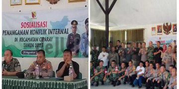 Forkopimcam Ciparay : Perlu Langkah Cepat dan Tepat Dalam Penanganan Konflik Internal di Wilayah