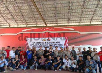 Tingkatkan Sinergitas Dengan Wartawan, Polres Purwakarta Gelar Gathering Silaturahmi