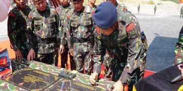 Dansat Brimob Polda Jabar Hadiri Peresmian Mako Resimen IV Pasukan Pelopor