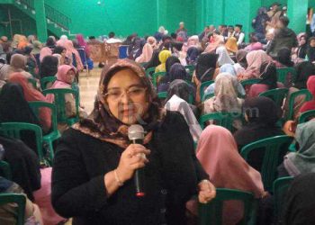 Anggota DPRD Provinsi Jabar Fraksi Nasdem, Dra.Hj.Tia Fitriani Silaturahmi Bersama Masyarakat Desa Cikoneng