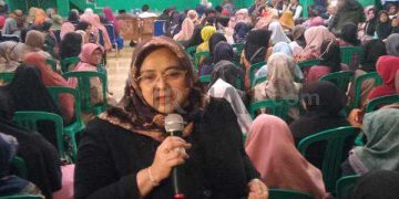 Anggota DPRD Provinsi Jabar Fraksi Nasdem, Dra.Hj.Tia Fitriani Silaturahmi Bersama Masyarakat Desa Cikoneng