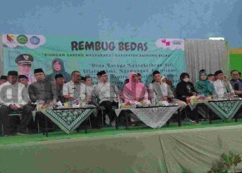 Rembug Bedas Bupati Bandung Dilaksanakan di Desa Bumiwangi yang Bakal Gelar Pilkades